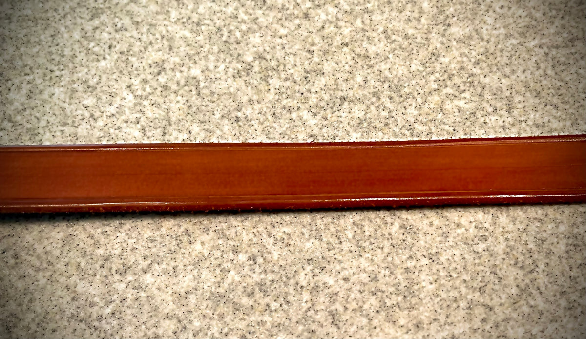 Plain Leather Belt 1 1/2 inch width