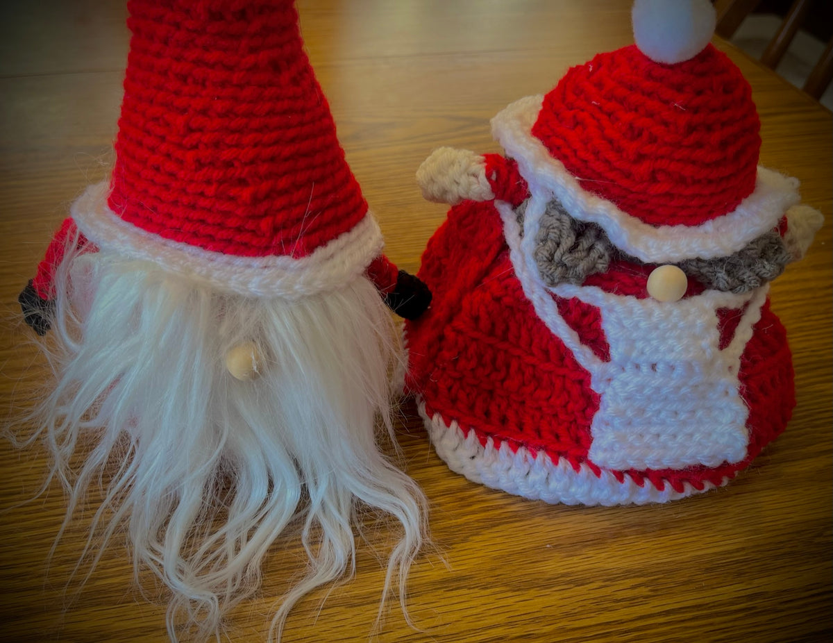 hand Crochet gnomes